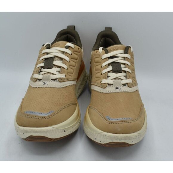 Keen Womens Size 8.5 WK400 Leather Safari Birch Walking Shoes Sneakers - Picture 7 of 11